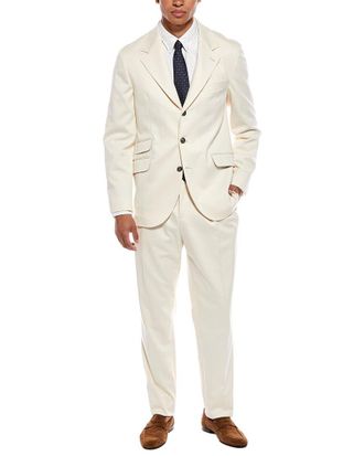 Brunello Cucinelli 2Pc Cashmere-Blend Suit