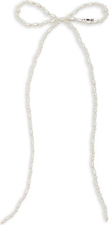 L. Erickson Gianna Faux Pearl Bow at Nordstrom