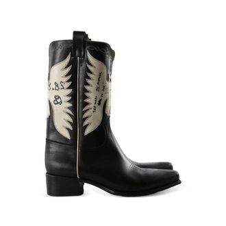 Enfants Riches Deprimes Detox In Alabama Leather Cowboy Boots