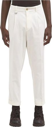 Paolo Pecora Uomo, Pantaloni, Bianco, XS, new