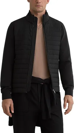 Reiss Asher Zip Through Hybrid Jacket