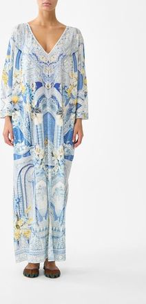Camilla V Neck Batwing Kaftan in De Nada Granada at Nordstrom, Size One Size Au