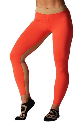 Tavi Mid Rise 7/8 Legging in Magma/camel at Nordstrom, Size X-Large