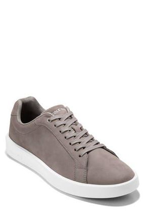Cole Haan Grand Crosscourt Daily Sneaker in Ironstone Nubuck /Optic White at Nordstrom Rack, Size 10.5