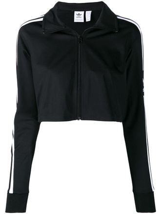 adidas Cropped trainingsjasje - Zwart