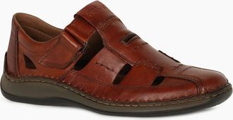 Rieker Mens Founder Mens Sandals - Brown - Size: 10.5