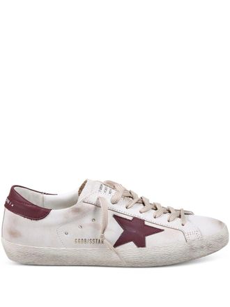 Golden Goose Super Star Leather Upper Toe And Tongue Lather Star And Heel