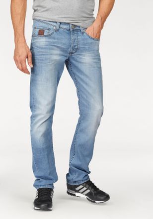 Bruno Banani Slim-fit-Jeans »Jimmy (Stretch)« schmale Beinform, niedrige Leibhöhe, mit Button-Fly
