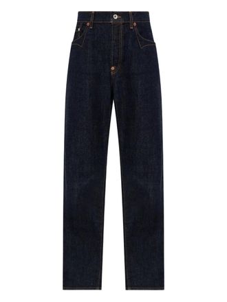 Kenzo Jeans met geborduurd logo - Blauw