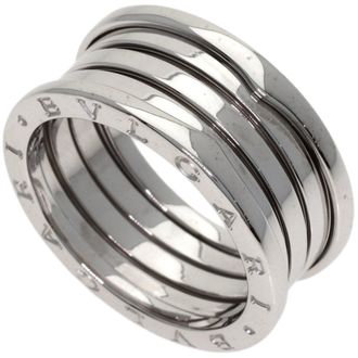 Bulgari White Gold (18K) Band Ring (Pre-Owned)