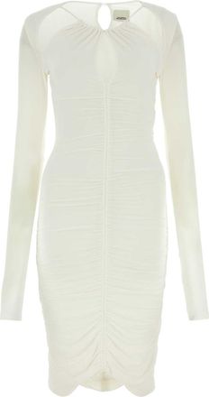 Isabel Marant Isabel Marant Chalk Stretch Viscose Logane Dress