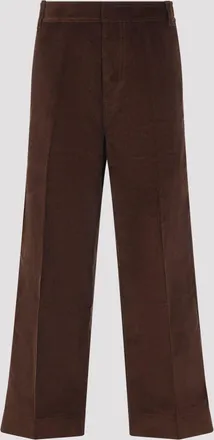 Ami wijde corduroy broek