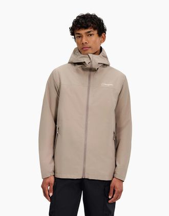 Berghaus Mens Berghaus Mens Deluge Pro 3.0 Waterproof Walking Jacket - Brown - Size: 40/Regular