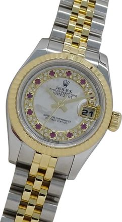 Rolex Stainless Steel yellow gold Wristwatch (Pre-Owned)