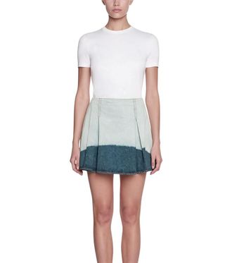 Marni Off White Ombre Mini Skirt