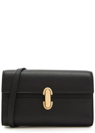 Savette Symmetry Grained Leather Mini bag - Black - One Size