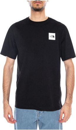 The North Face M Evo Box HD RG SS T-shirt - Heren - Outdoor shirts - Zwart - S - Katoen - Fitness