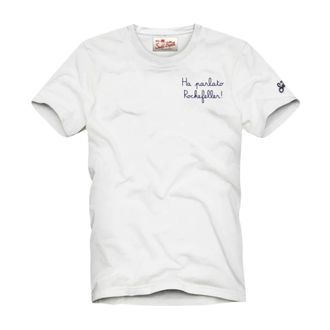 MC2 Saint Barth T-Shirts, male, White, Size: XL Portofino T-Shirt