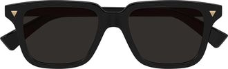 Bottega Veneta Sunglasses Bv1363 S 001 Black/Grey Unisex