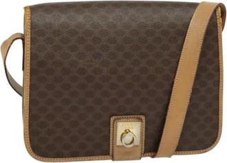 Celine Pre-owned Leather celine-bags - Dames - Vintage Schoudertas - Bruin - ONE Size - Leer - Vintage