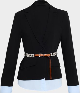 Cinq &agrave; Sept Vittoria Layered Jacket