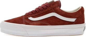 Vans Sneakers Old Skool in pelle scamosciata - Rosso
