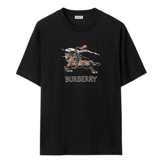 Burberry 26 EKD Sketch Cotton T-shirt Black 81210331