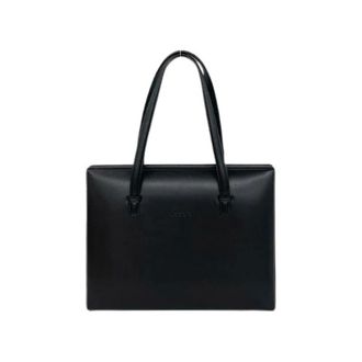 Loewe Pre-owned Tote Bags, female, Black, Size: ONE SIZE Pre-owned Leather Handbag
