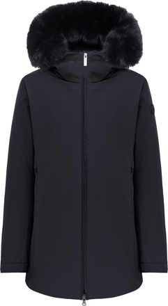 Colmar Technical Three-Layer Parka with Faux Fur Trim