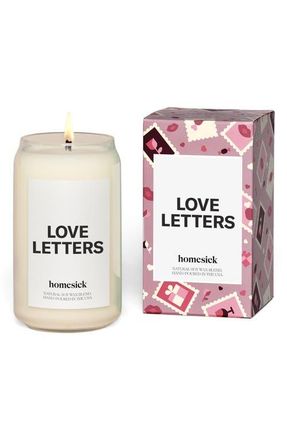 Homesick Love Letters Candle in White at Nordstrom
