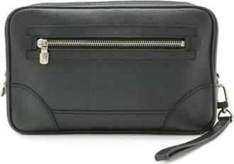 Louis Vuitton Tweedehands leren Louis Vuitton tassen - Dames - Vintage Tassen - Zwart - ONE Size - Vintage