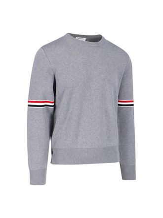 Thom Browne Mens Sweaters Grey Cotton