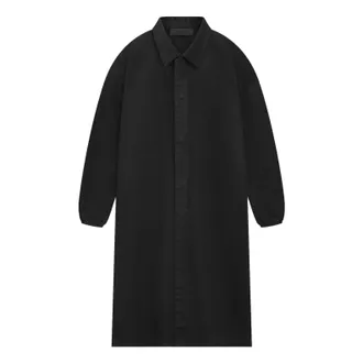 Fear of God SS24 Denim Car Coat Jet Black 202SP244571F