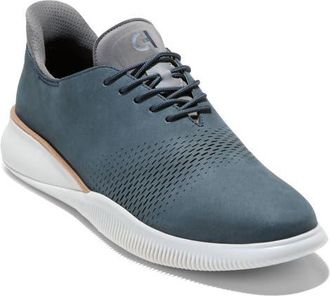 Cole Haan 6.ZeroGrand Laser Wing Oxford in Navy Blazer Nubuck/castleroc at Nordstrom, Size 11.5