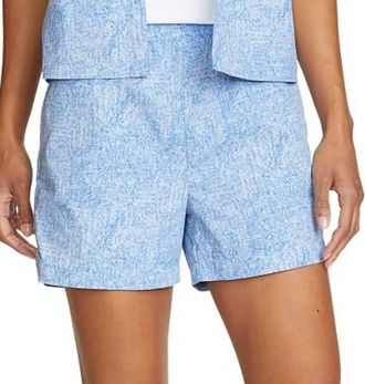 Eddie Bauer All Day Upf Elastic Waist Shorts In Blue