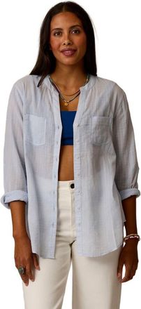 Carve Designs Dylan Textured Tunic in Arctic at Nordstrom, Size Xx-Small