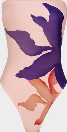 Vix Bianca Strapless One-Piece Swimsuit