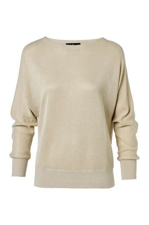 Mart Visser Aylene Lurex Trui Champagne