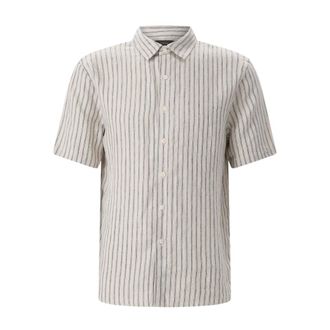 Vince Short Sleeve Shirts, male, Beige, Size: XL Short Sleeve Shirts