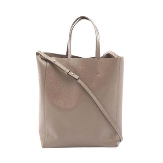 Celine Pre-owned Tote Bags, female, Beige, Size: ONE SIZE Pre-owned Vertical Small Cabas 2way Tote Bag