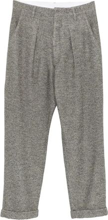 RANRA Fold Wool Chino Pants - Heren - Vrijetijds broeken - Bruin - M - Leer - Broeken
