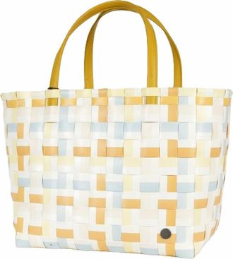 Handed By Fifty Fifty Recycled Plastic Weekender Bag in Mustard Mix at Nordstrom, Size Large