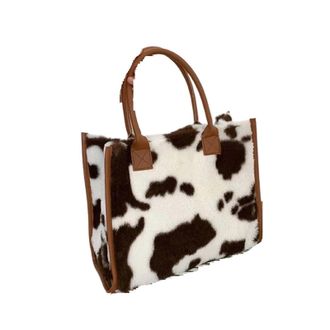 Generic Womens Plush Bags Plush Bag Female Fall And Winter Fashion Soft Long Shoulder Womens Large Capacity Handheld(Color2)