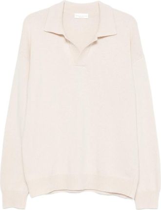 Roberto Collina Skipper-collar Wool Sweater