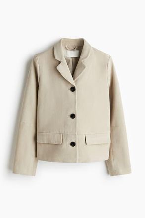 H&M Jacket in Light Beige at Nordstrom, Size Xx-Large