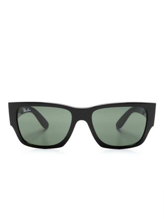 Ray-Ban Occhiali da sole Carlos squadrati - Nero