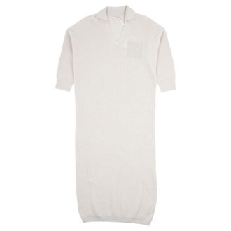 PESERICO Peserico, Short Dresses, female, White, Size: M Short Dress