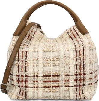 Loro Piana large Bale metal toggle-fastening tote bag - Beige