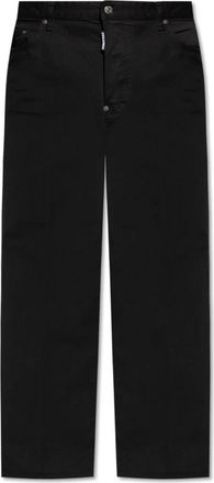 Dsquared2 Jeans Loose - Heren - Regular Fit Jeans - Zwart - L - Denim - Jeans