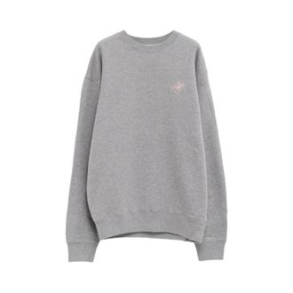 J.W.Anderson Ribbon Anchor Sweatshirt - male - JW Anderson - Sweatshirts - Gray - XL - Sweatshirts & Hoodies